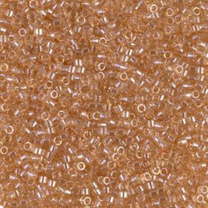 DB 101 miyuki delica 11/0 light topaz luster 5 gram