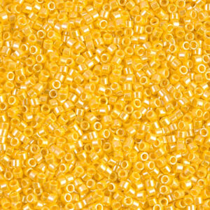 DB 1562 miyuki delica 11/0 opaque canary luster 5 gram