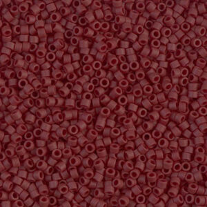 DB 1584 miyuki delica 11/0 opaque matte currant 5 gram