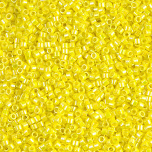 DB 160 miyuki delica 11/0 opaque yellow AB 3 gram