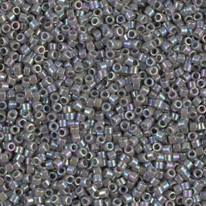 DB 168 miyuki delica 11/0 opaque light grey AB 5 gram