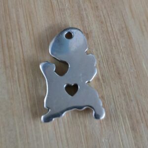 bedel nederland zilver 15 mm x 24 mm