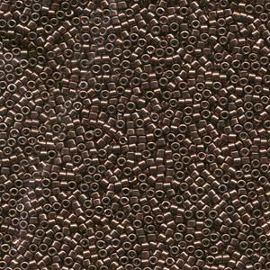 460 miyuki delica 11/0 metallic rose gold