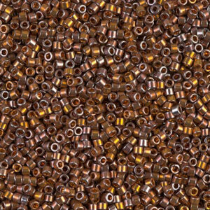 506 miyuki delica 11/0 dark red gold AB 24 kt
