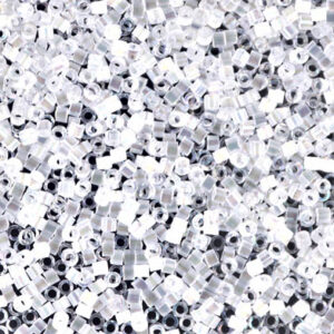 670 miyuki delica 11/0 crystal silk satin