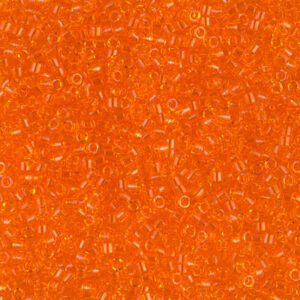 703 miyuki delica 11/0 transparent orange