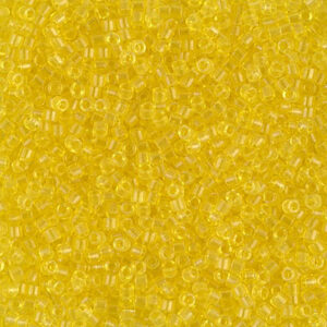 710 miyuki delica 11/0 transparent yellow