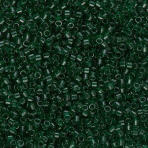 713 miyuki delica 11/0 transparent green