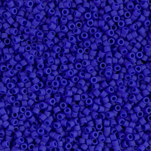 756 miyuki delica 11/0 matte opaque cobalt