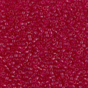 775 miyuki delica 11/0 matte transparent fuchsia