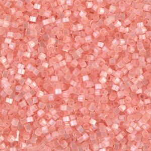 825 miyuki delica 11/0 salmon silk satin
