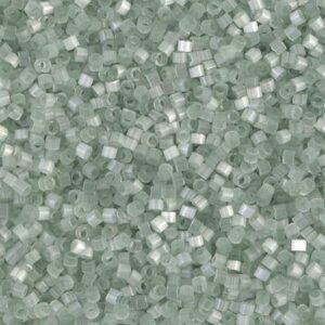 829 miyuki delica 11/0 pale moss green silk satin