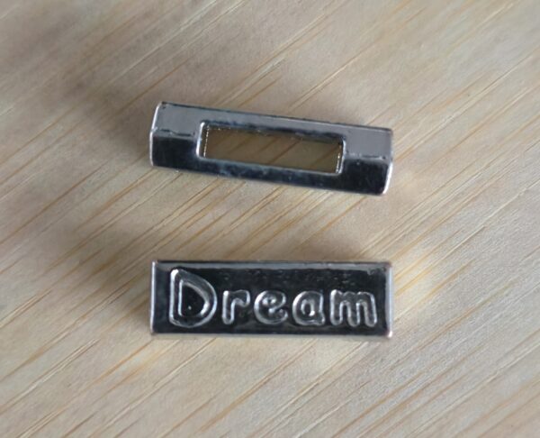 leerschuiver zilver dream 18 mm x 16 mm x 5 mm
