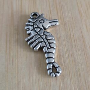 bedel zeepaard zilver 30 mm x 18 mm