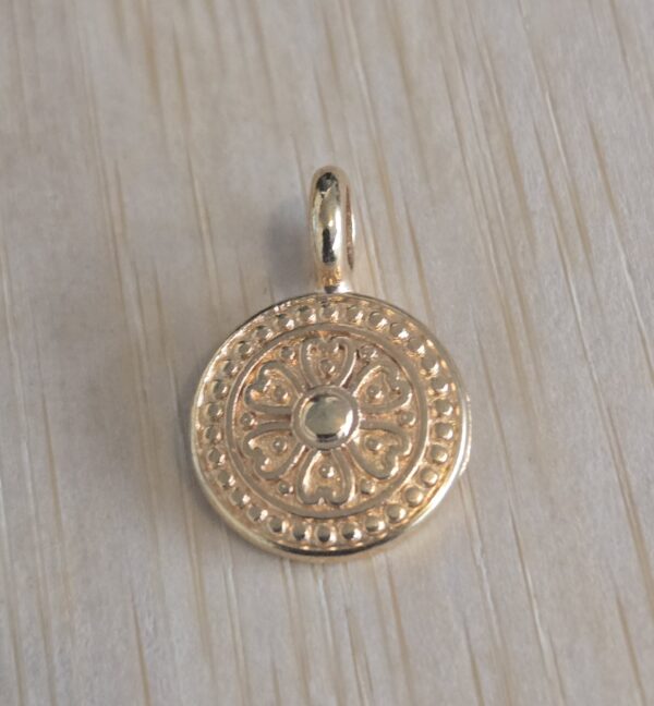 bedel DQ rond goud 12 mm