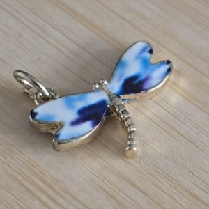 bedel libelle gold-white-blue 21 mm x 15 mm