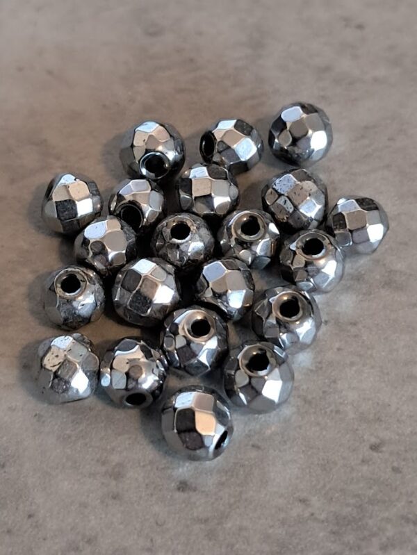 kraal facet fire polished metal 6 mm