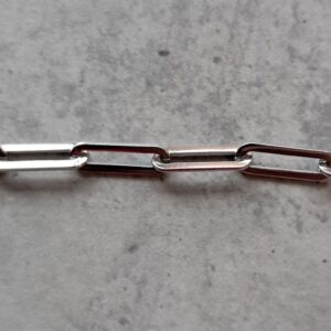 jasseron 4 mm zilver 10 cm
