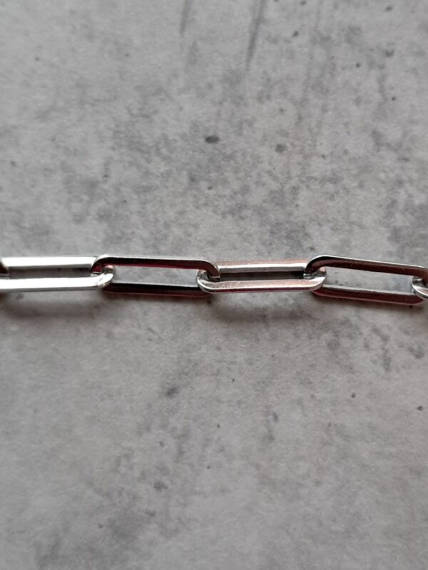 jasseron 4 mm zilver 10 cm