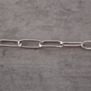 jasseron schakel 10 mm x 3 mm zilver 10 cm