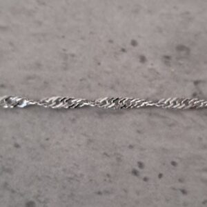 waeve jasseron 1.8 mm zilver 10 cm