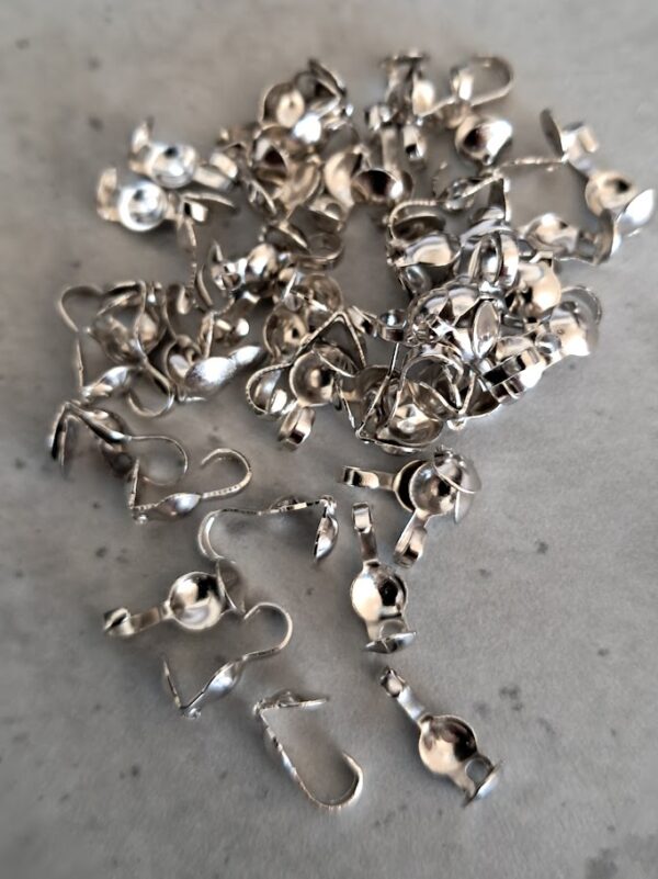 kalotjes 4 mm zilver 50 stuks