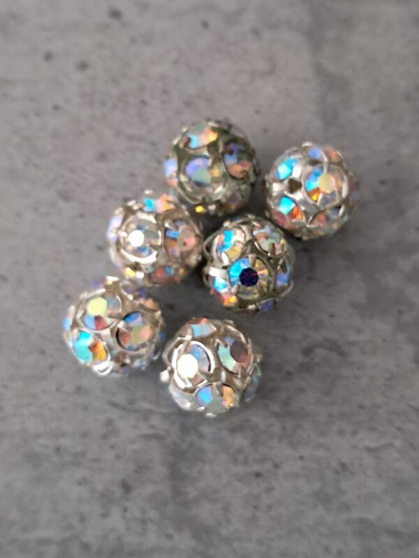 kraal kunstof discobal 14 mm 6 stuks