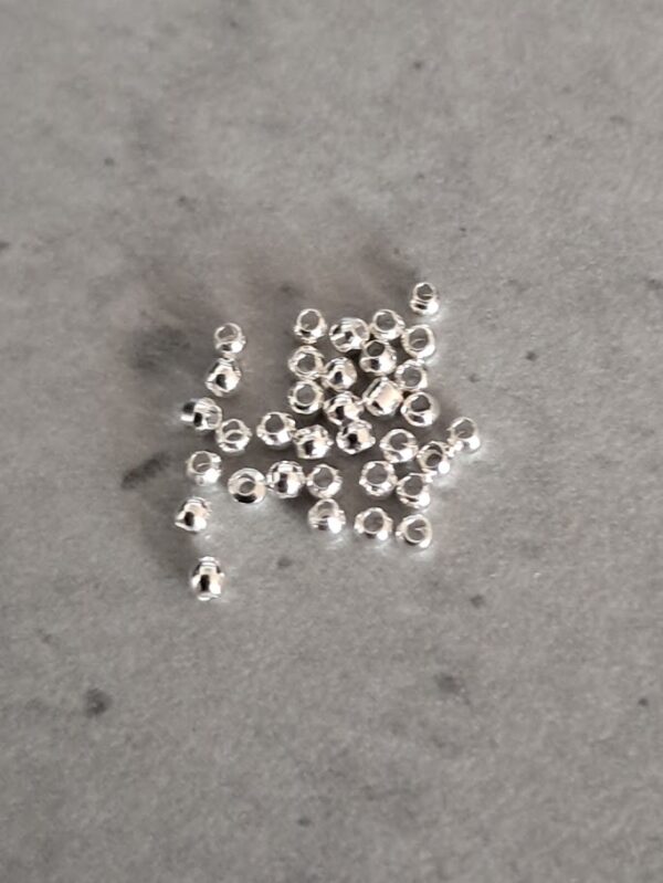 knijpkraal zilver 0.8 mm 30 stuks
