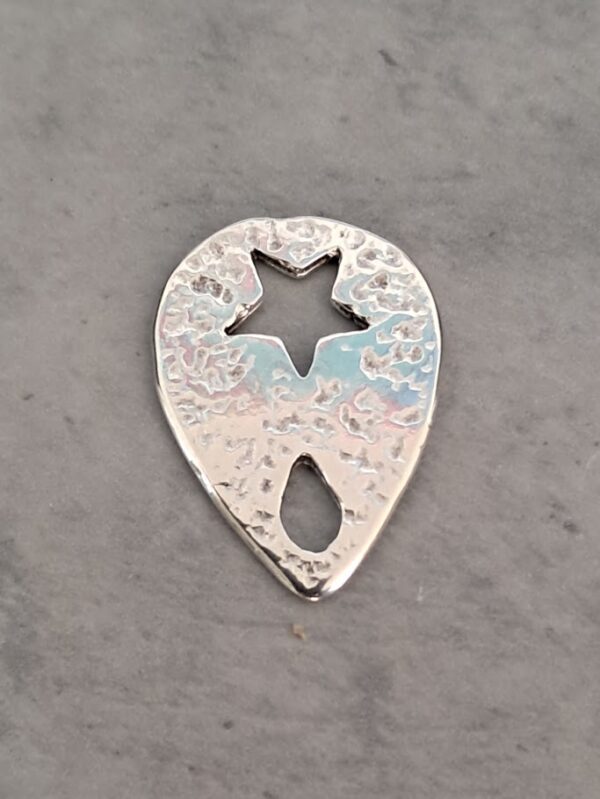 bedel zilver ovaal 25 mm x 18 mm