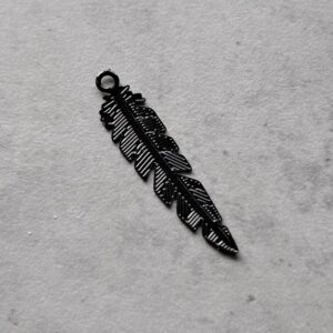 bedel zwart veer 23 mm x 5 mm