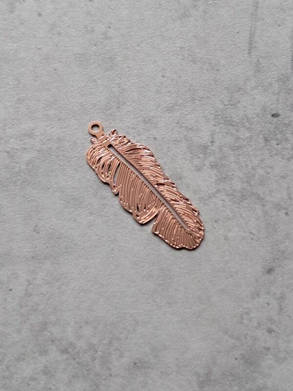 bedel zilver rose goud 29 mm x 10 mm