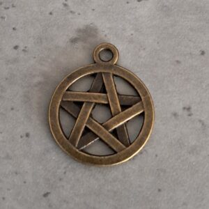bedel brons pentagram 17 mm