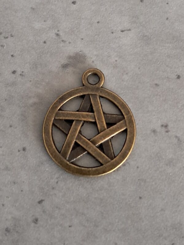bedel brons pentagram 17 mm