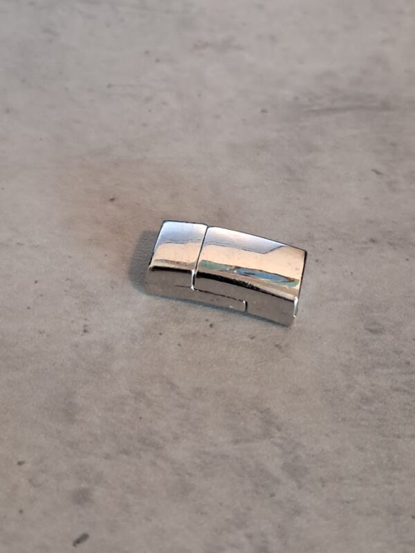 magneetsluiting zilver 16 mm x 8 mm