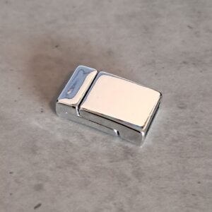 magneetsluiting zilver 22 mm x 12 mm