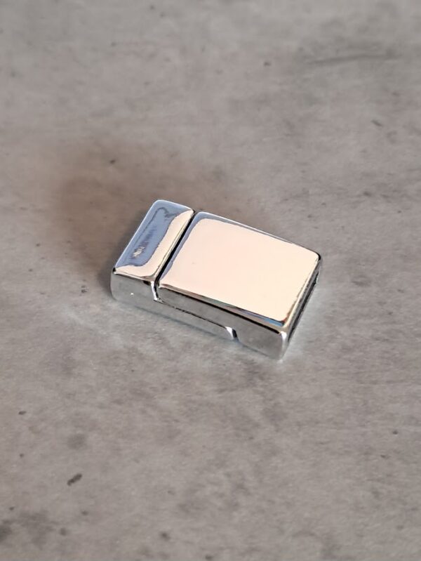 magneetsluiting zilver 22 mm x 12 mm