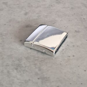 magneetsluiting zilver 20 mm x 22 mm