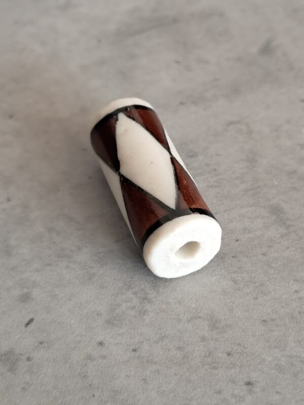 kraal keramiek 30 mm x 10 mm