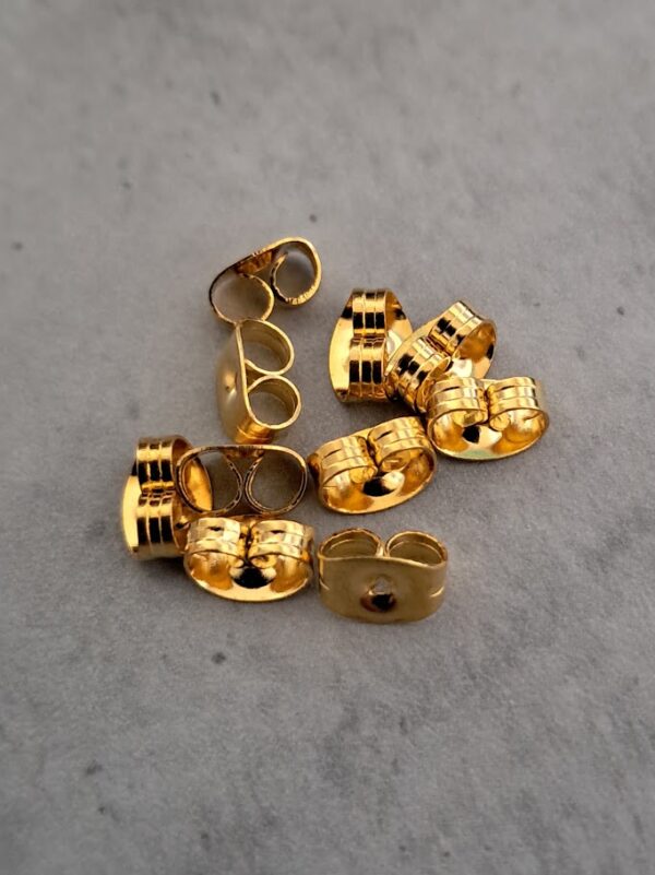 oorbelstoppers goud 10 stuks