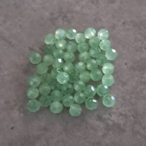 kraal facet green jade style 4 mm 50 stuks