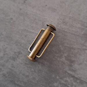 schuifsluiting brons 21 mm