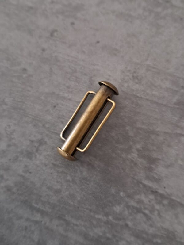 schuifsluiting brons 26 mm