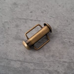 schuifsluiting brons 16 mm