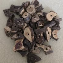 houten kralen mix