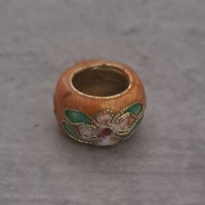 cloisonne groot gat camel 14 mm x 8 mm