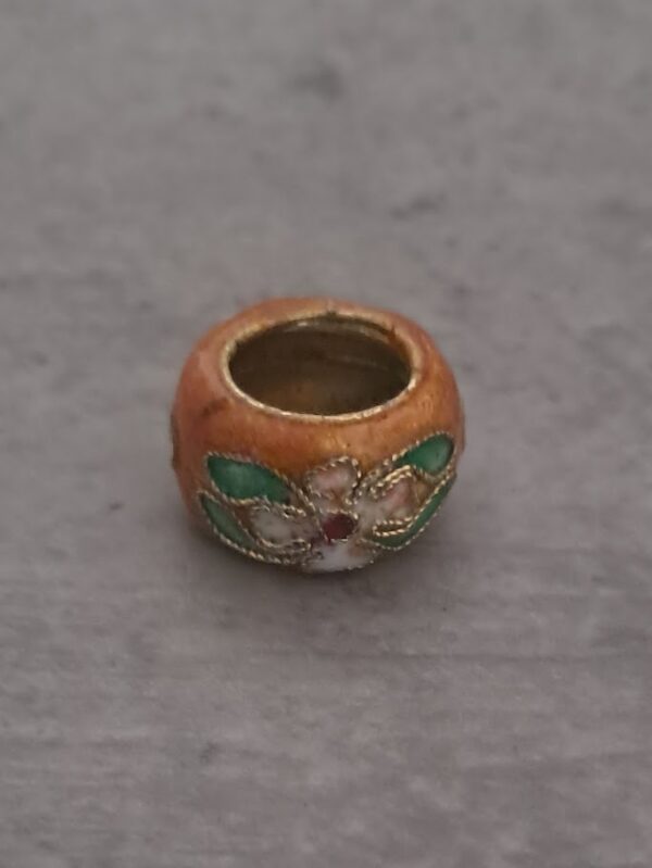 cloisonne groot gat camel 14 mm x 8 mm