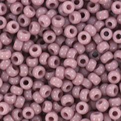 410 miyuki rocailles 6/0 opaque mauve purple