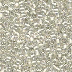 4601 miyuki rocailles pearlized effect white