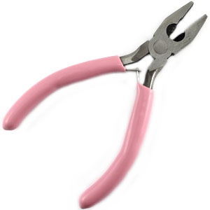 knijp kniptang roze 12 cm