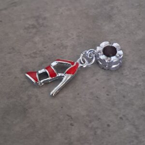 bail zilver met naaldhakschoen 35 mm